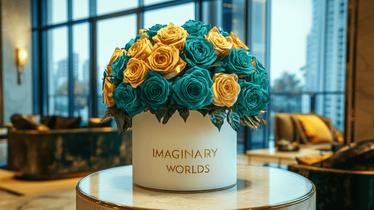 A Capricorn Mother’s Day Surprise: Pink or Teal Roses for Her Taste? - Imaginary Worlds