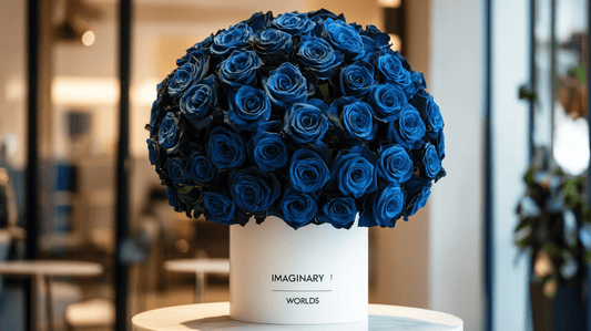 Blue Roses in Mexico — Devotion in Blue and Dreamlike Romance - Imaginary Worlds