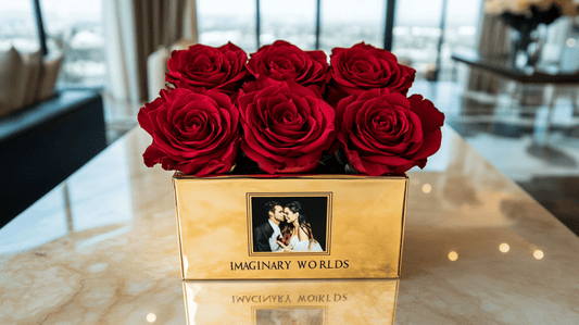 Greek Gifting Etiquette: Impress with Eternal Rose Arrangements - Imaginary Worlds