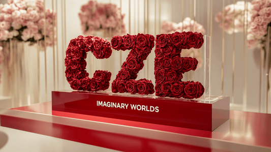 Rose Sculpture in Czech Republic Clean Lines and Cultural Stillness - Imaginary Worlds