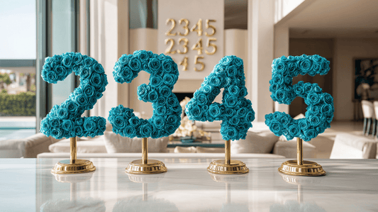 Teal Roses in France — Haute-Couture Cool and Symbolic Intrigue - Imaginary Worlds