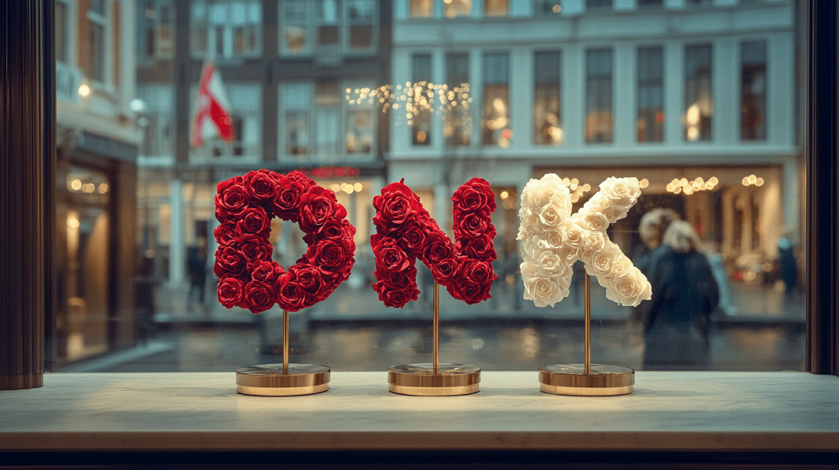 Danish Rose Gifts – Red & White Minimal Beauty - Imaginary Worlds