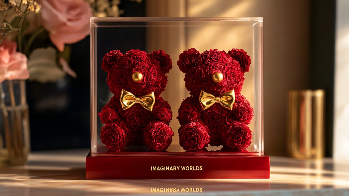 Classic Rose Bear Set