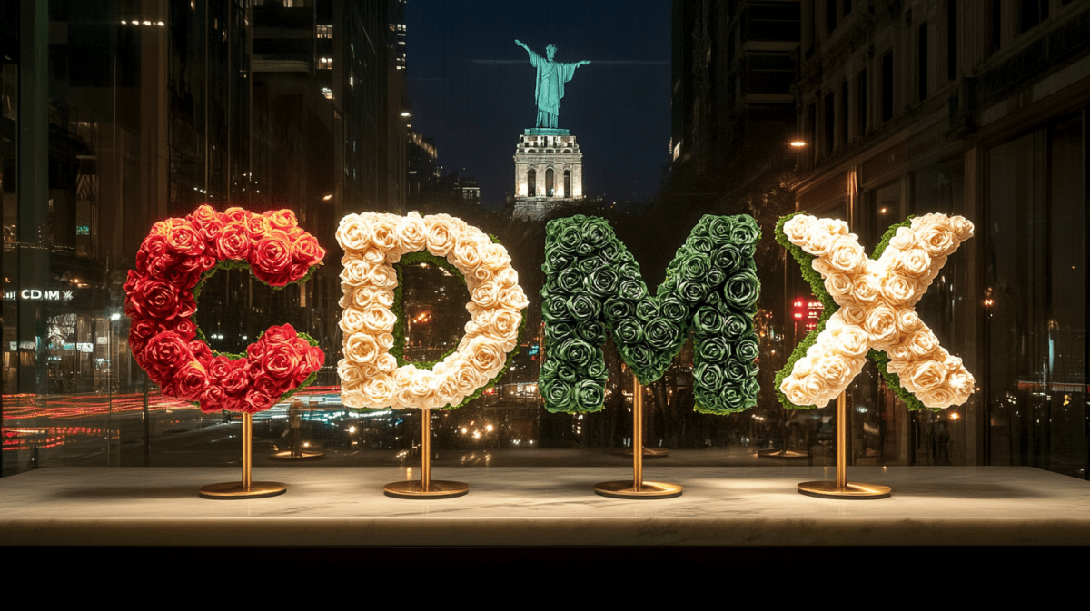 Forever Roses in Mexico City