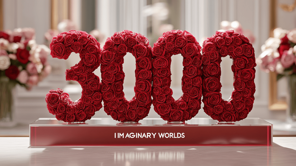 Milestone Number Sculptures