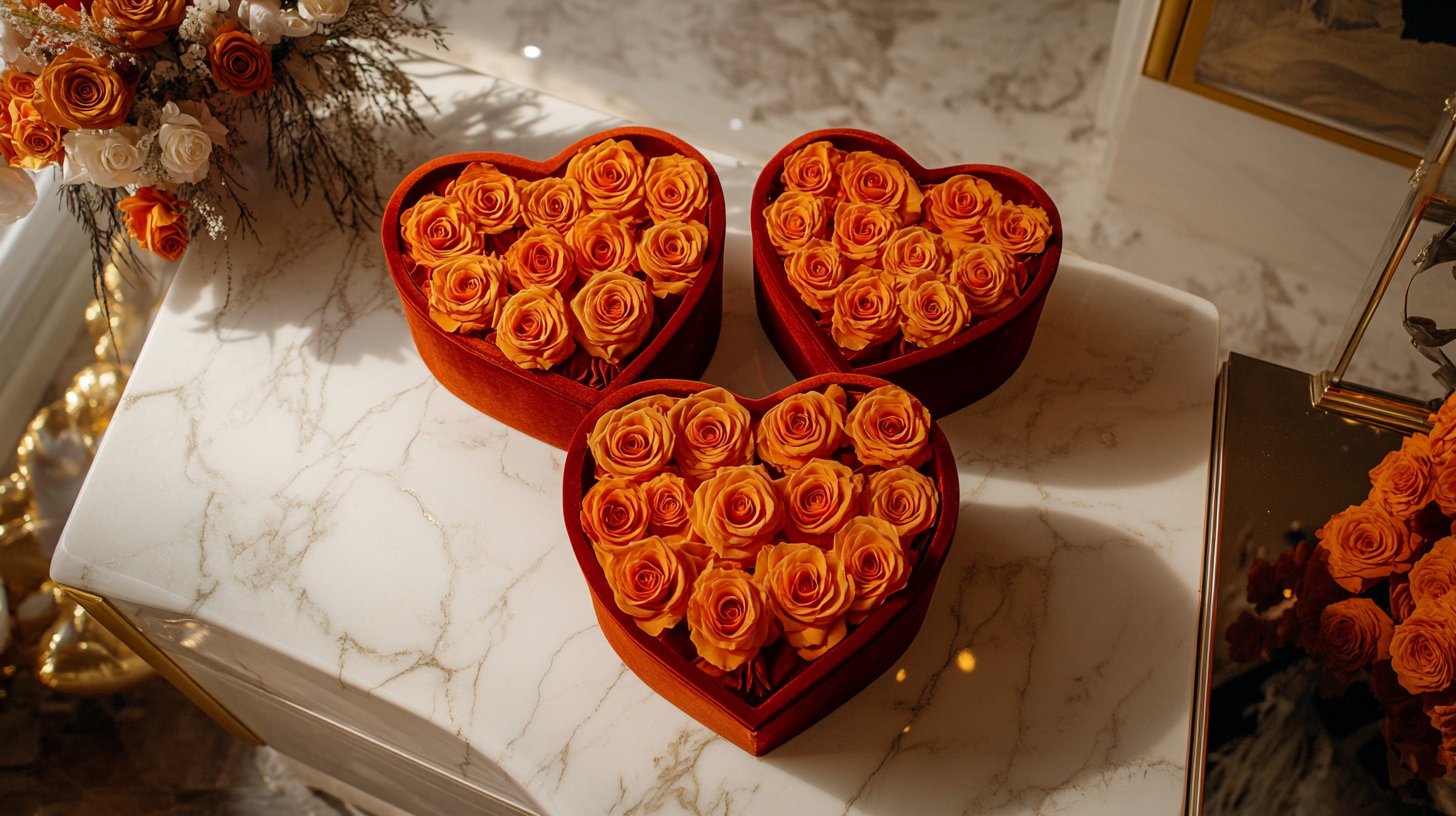 Orange Rose Collection