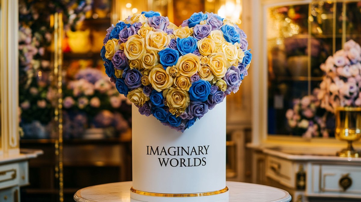 Ramo Buchón Rainbow Heart