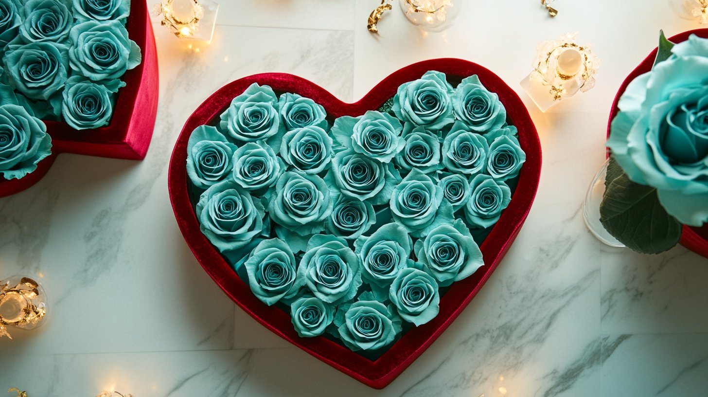Teal Rose Collection