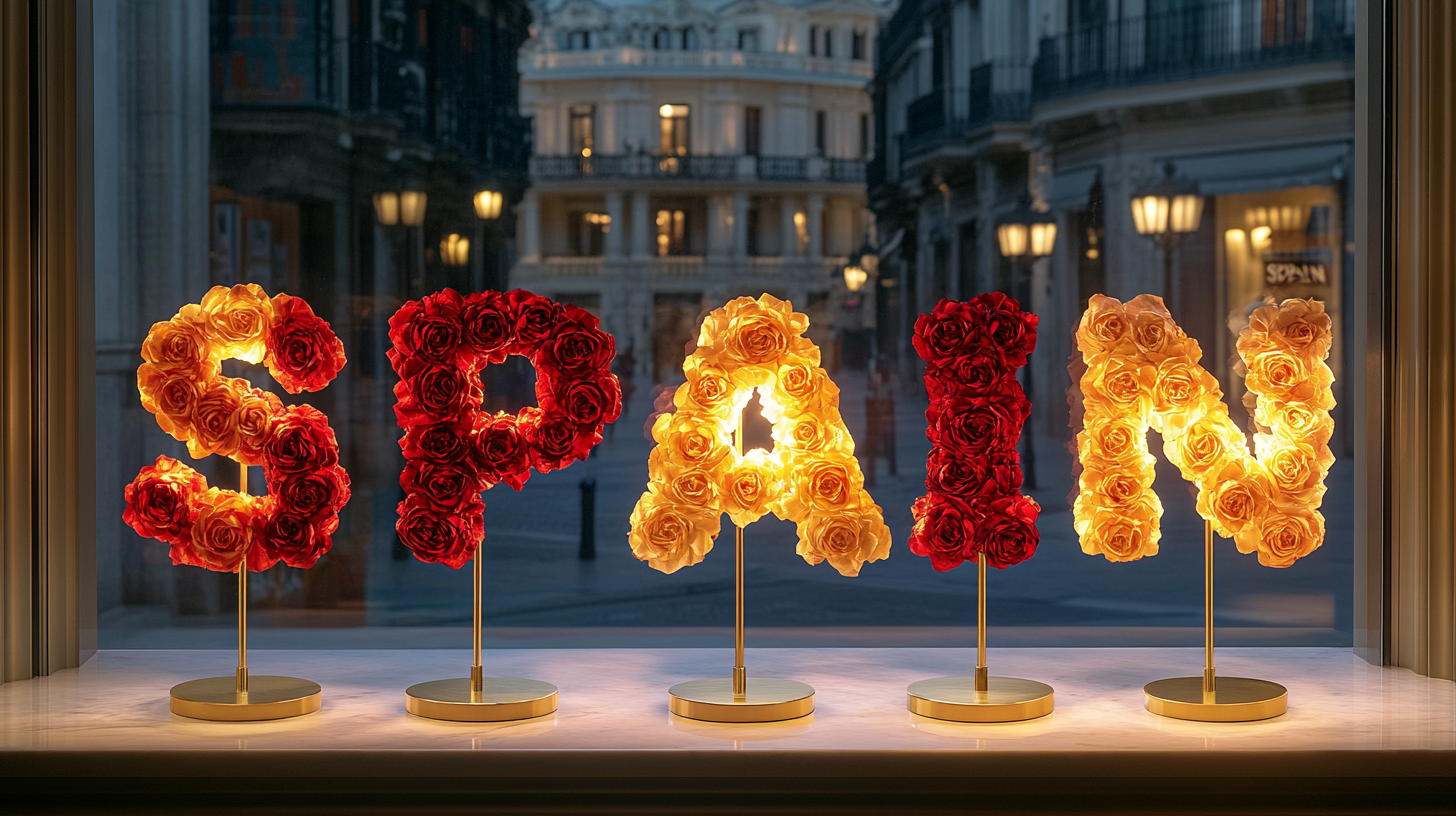 Spanish Rose Creations – Red & Yellow in Bloom