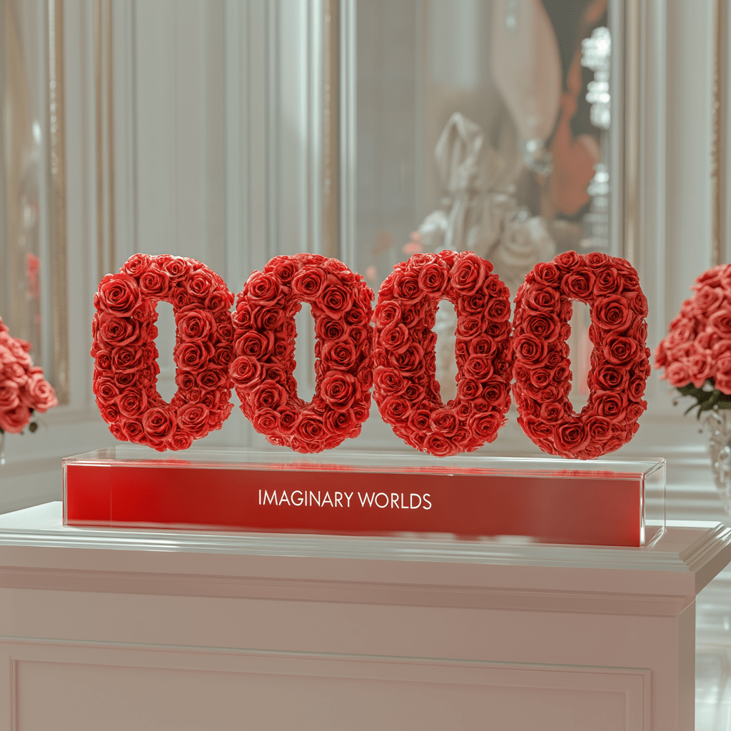 Angel Number 0000 Rose Box - Imaginary Worlds