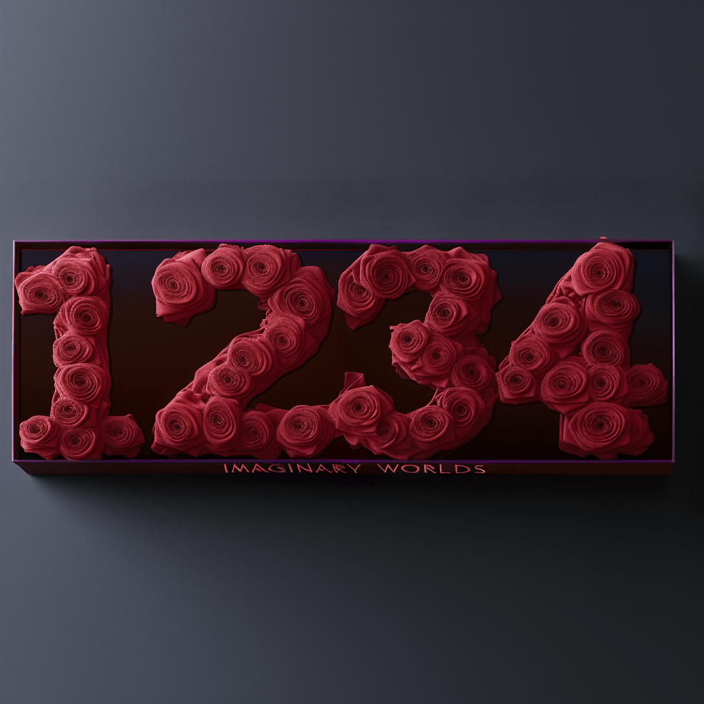 Angel Number 1234 Rose Box - Imaginary Worlds