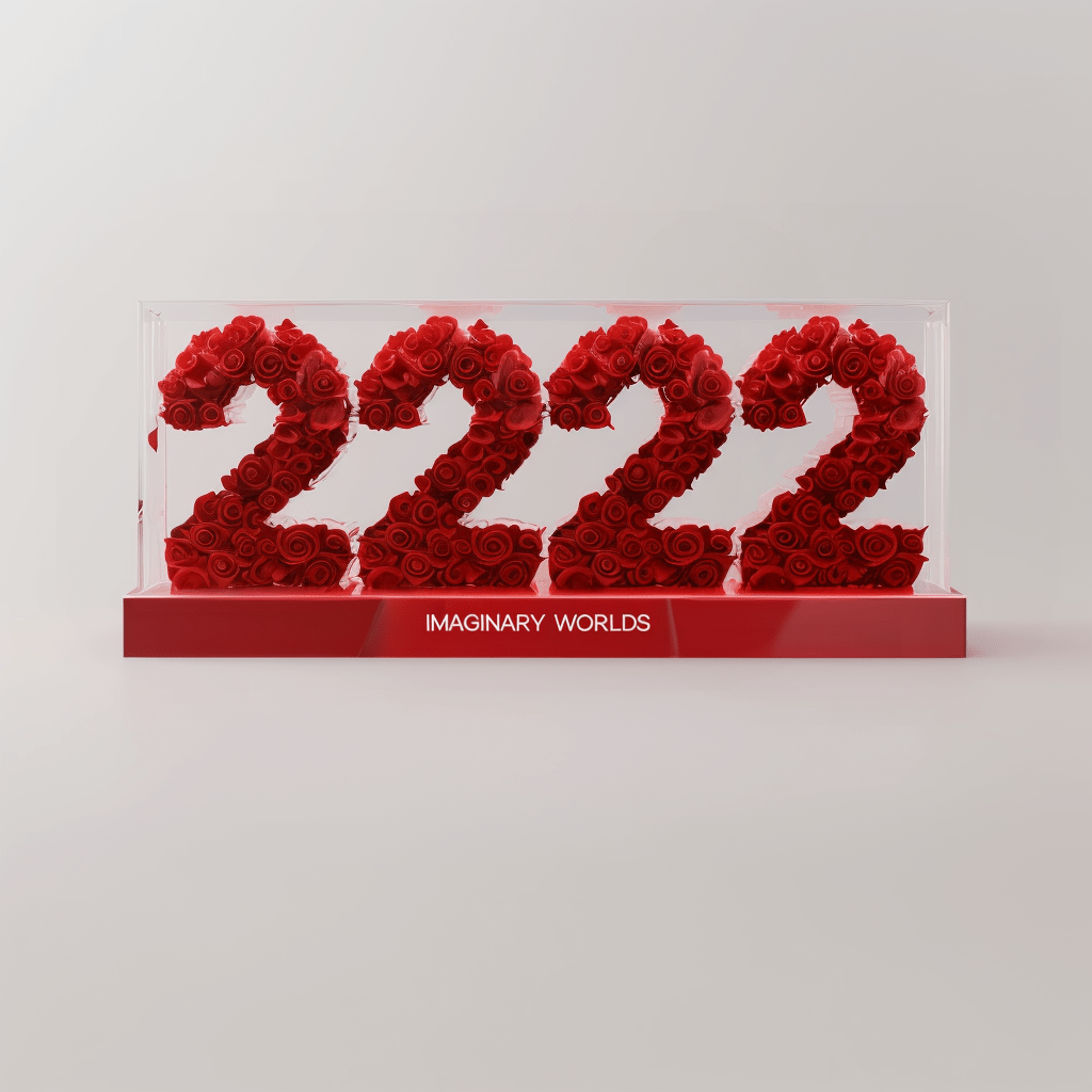 Angel Number 2222 Rose Box - Imaginary Worlds