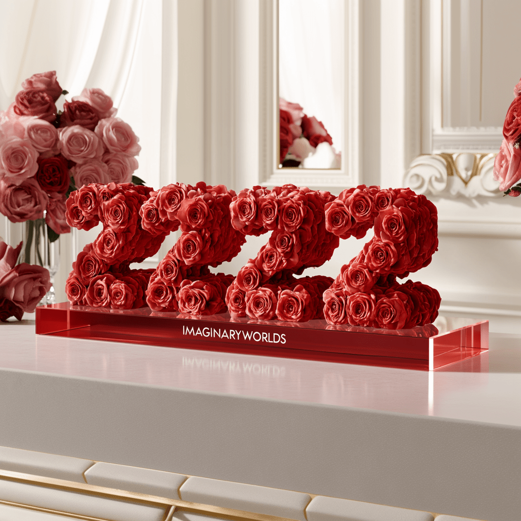 Angel Number 2222 Rose Box - Imaginary Worlds