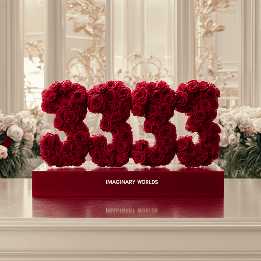 Angel Number 3333 Rose Box - Imaginary Worlds