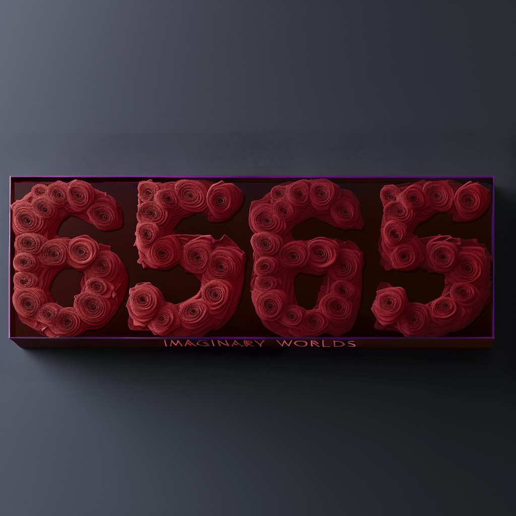 Angel Number 6565 Rose Box - Imaginary Worlds