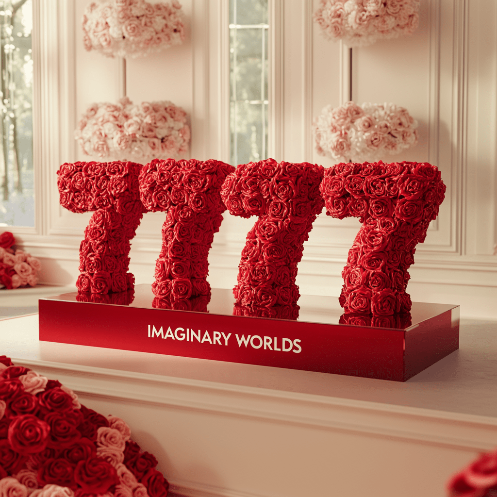 Angel Number 7777 Rose Box - Imaginary Worlds