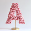 Aphrodite Pink Rose Letter A Lamp - Imaginary Worlds