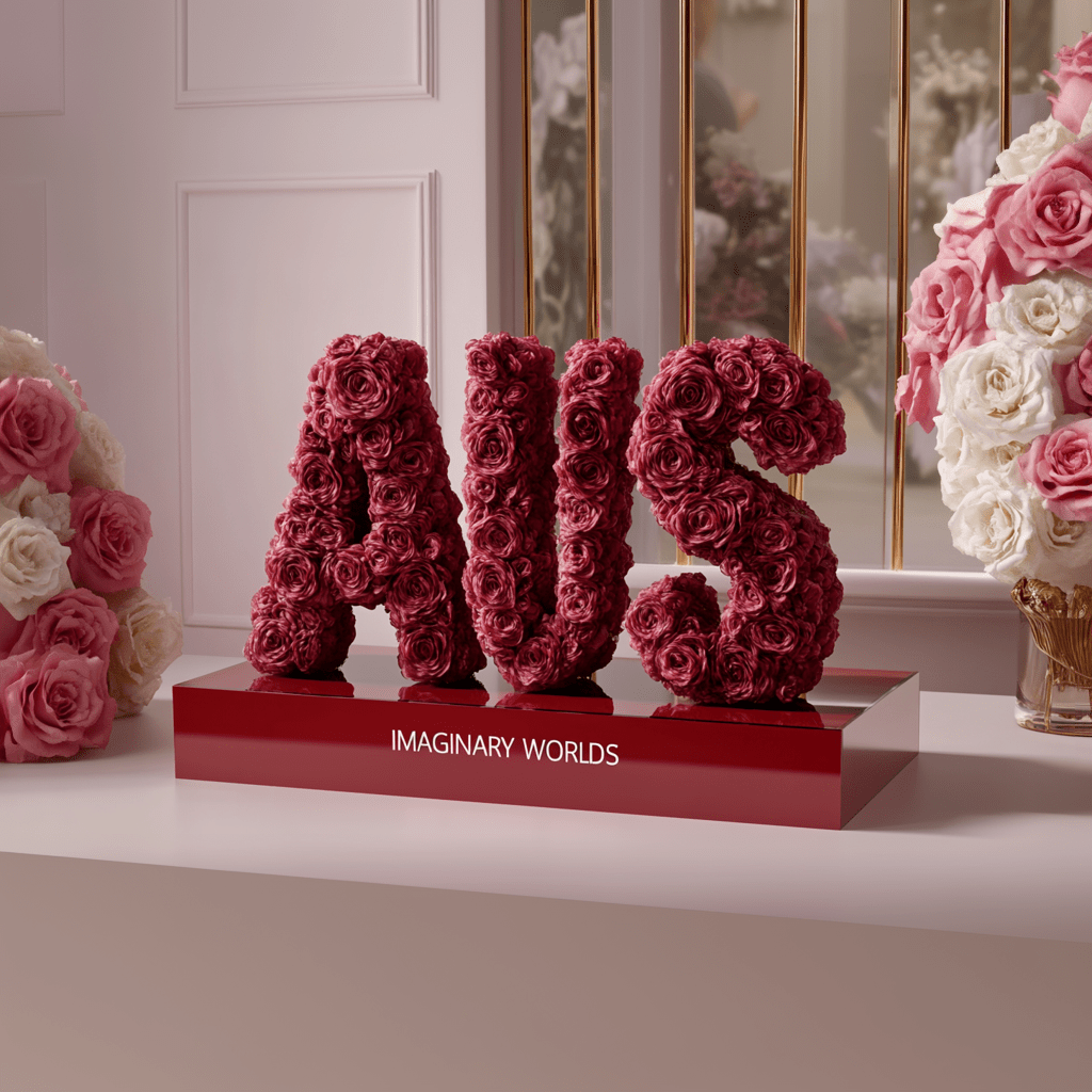 AUS Rose Sculpture – The Australia Edition - Imaginary Worlds