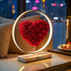 Blooming Heart: 3D Heart-Shaped Flower Lamp - Imaginary Worlds