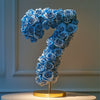 Blue Rose Eternal Number 7 Lamp - Imaginary Worlds