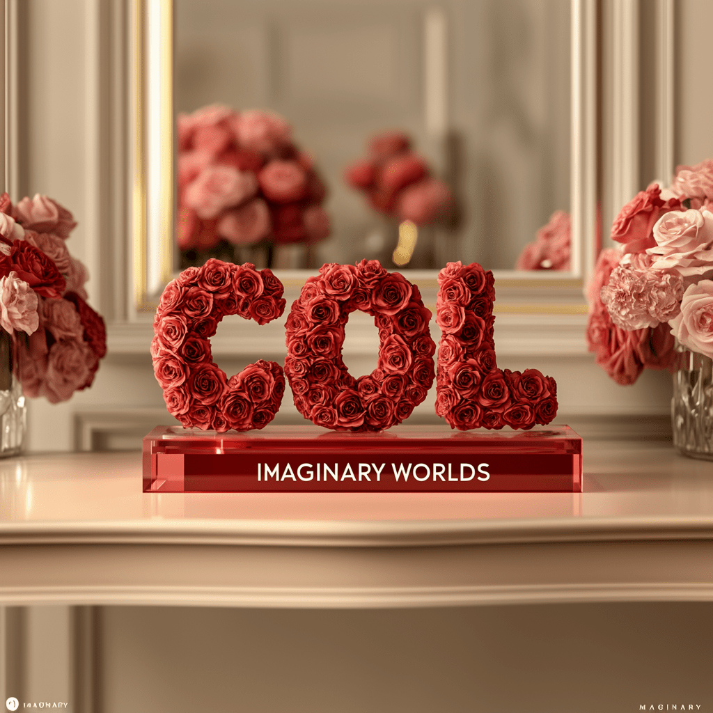 COL Rose Sculpture – The Colombia Edition - Imaginary Worlds