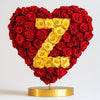 Custom Red Heart Rose Lamp with Color 'Z' - Imaginary Worlds