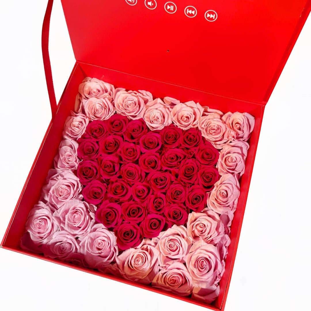 Eternal Serenade Digital Rose Display Box - Imaginary Worlds