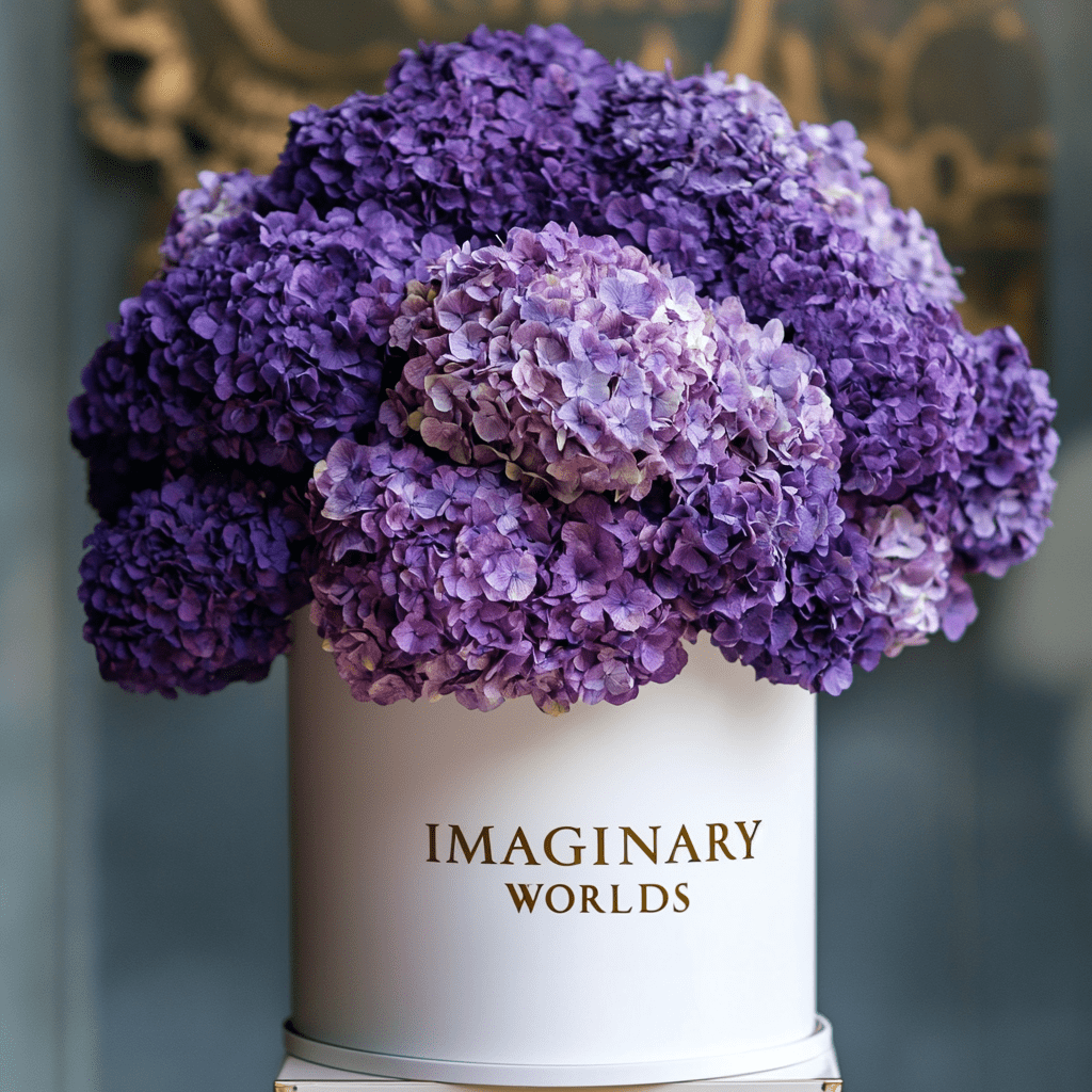 Forever Hydrangea Box – Purple Edition - Imaginary Worlds