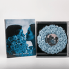 Imaginary Worlds Custom Vinyl Rose Box – Light Blue Roses Edition - Imaginary Worlds