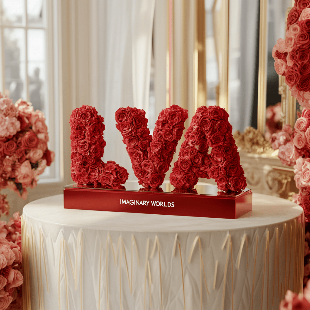 LVA Rose Sculpture – The Latvia Edition - Imaginary Worlds