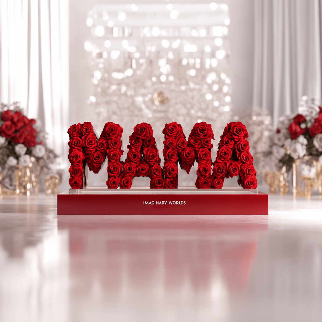 MAMA Rose Box Sculpture - Imaginary Worlds