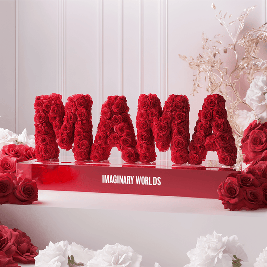 MAMA Rose Box Sculpture - Imaginary Worlds