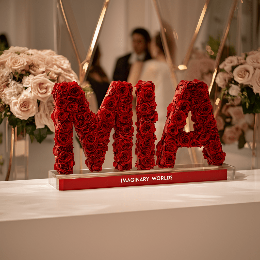 MIA Rose Box Sculpture - Imaginary Worlds