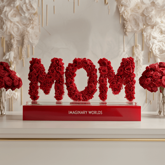 MOM Rose Box Sculpture - Imaginary Worlds