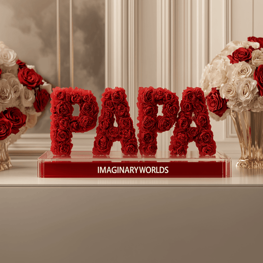 PAPA Rose Box Sculpture - Imaginary Worlds