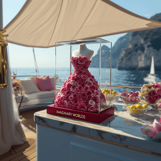 Pink & Rose Red Dress | Imaginary Worlds London Showcase - Imaginary Worlds