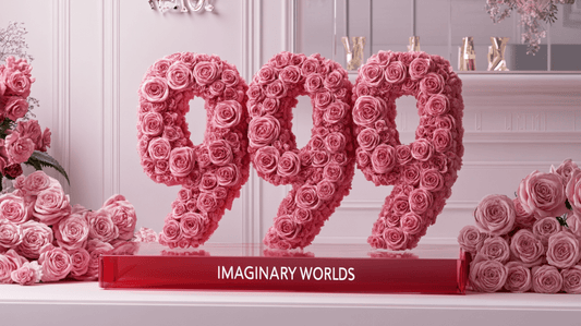 Pink Roses 999 Rose Box - Imaginary Worlds