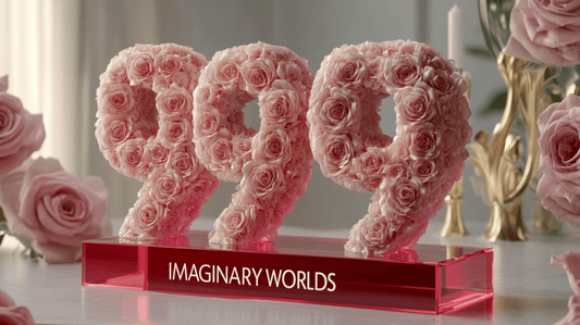 Pink Roses 999 Rose Box - Imaginary Worlds