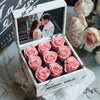 Pink Roses Forever Multimedia Keepsake Box - Imaginary Worlds