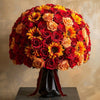 Preserved Roses and Sunflower Bouquet - Imaginary Worlds