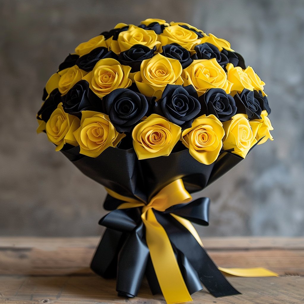 Black Rose Bouquet Collection