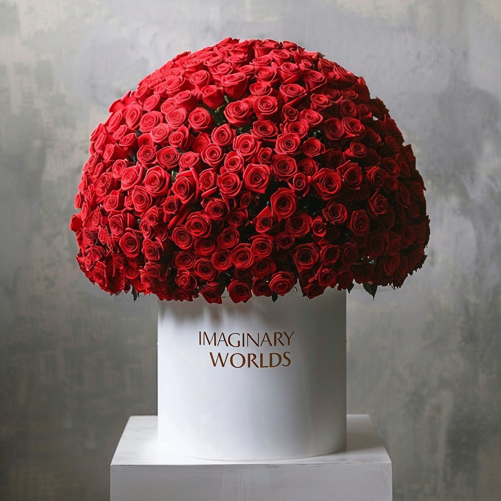 Ramo Buchón Monochrome Elegance - Imaginary Worlds