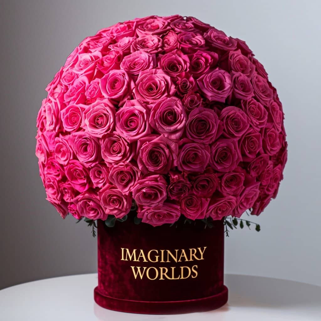 Ramo Buchón Monochrome Elegance - Imaginary Worlds