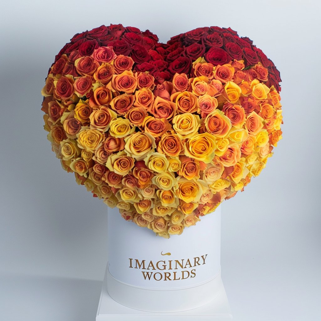 Ramo Buchón Rainbow Heart - Imaginary Worlds