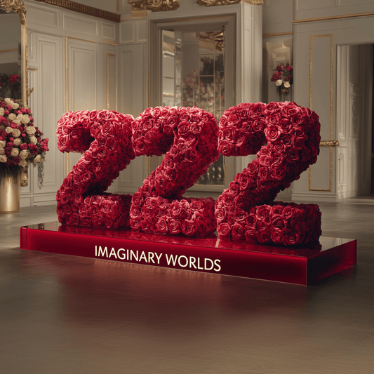 Red Harmony 222 Rose Box - Imaginary Worlds