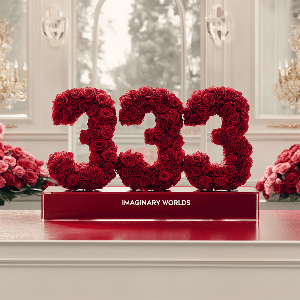 Red Roses 333 Rose Box - Imaginary Worlds