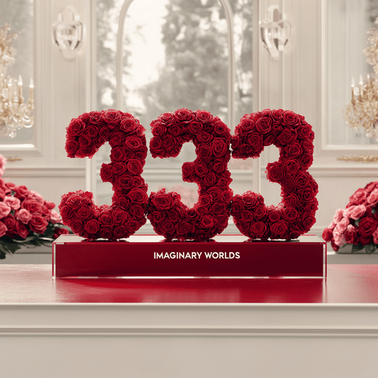 Red Roses 333 Rose Box - Imaginary Worlds