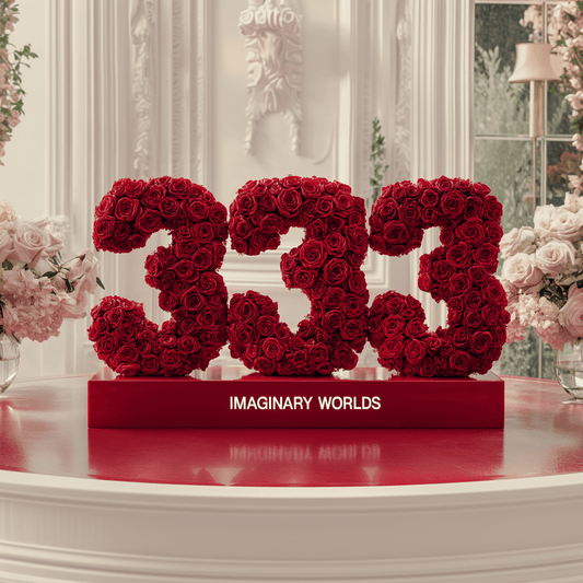 Red Roses 333 Rose Box - Imaginary Worlds