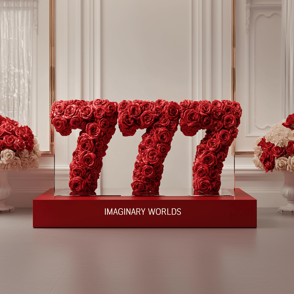 Red Roses 777 Rose Box - Imaginary Worlds