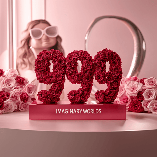 Red Roses 999 Rose Box - Imaginary Worlds